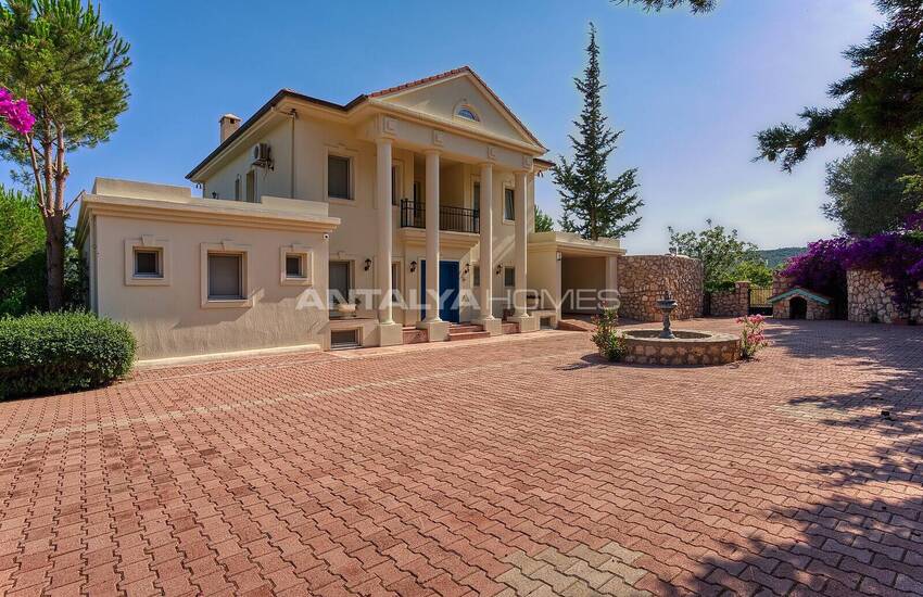 Fristående Hus Med Fantastisk Utsikt Över Havet Och Ön I Kas 21