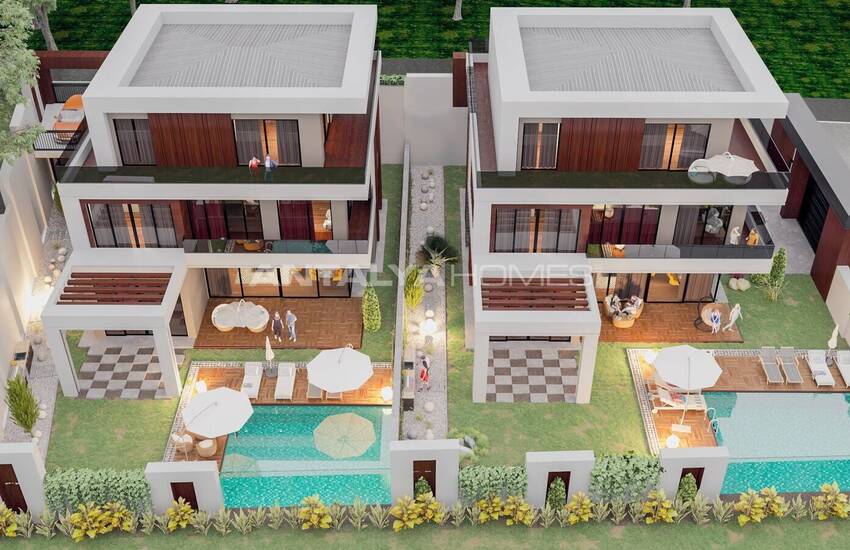 Villa Avec Système De Maison Intelligente À Bektas Alanya 1