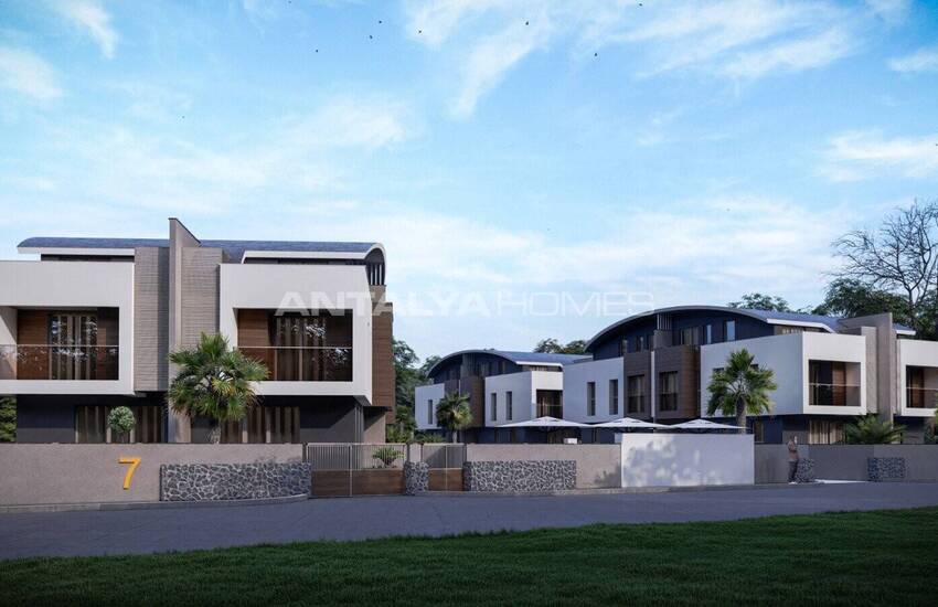 Half Vrijstaande Huizen Met Lift In Antalya Dosemealti 1