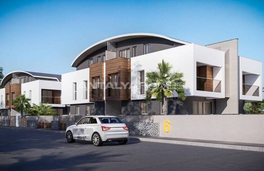 Half Vrijstaande Huizen Met Lift In Antalya Dosemealti 4
