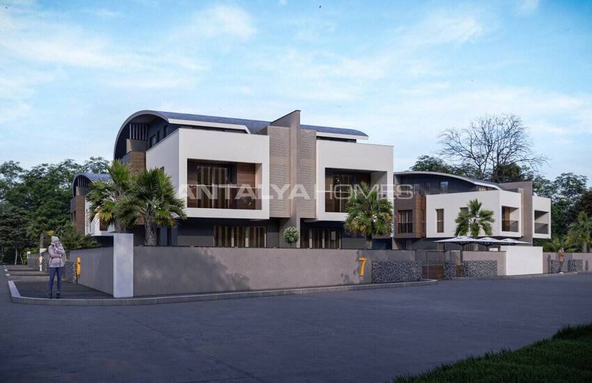 Half Vrijstaande Huizen Met Lift In Antalya Dosemealti 6