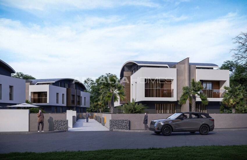 Half Vrijstaande Huizen Met Lift In Antalya Dosemealti 8