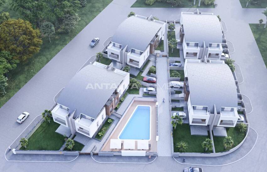 Half Vrijstaande Huizen Met Lift In Antalya Dosemealti 13