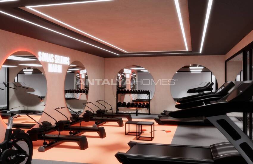 شقق للبيع مع العديد من المرافق الاجتماعية في أنطاليا بازارجي 13