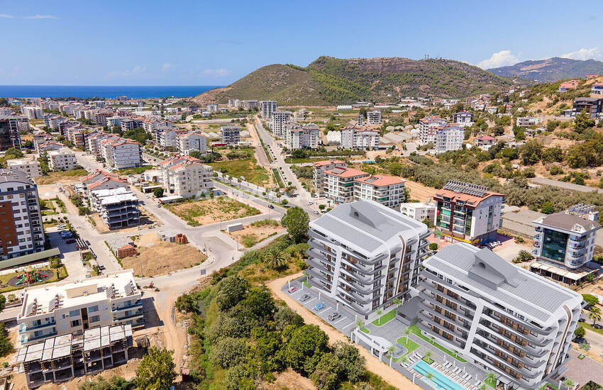 Properties in an Elegant Residential Complex in Gazipasa Antalya