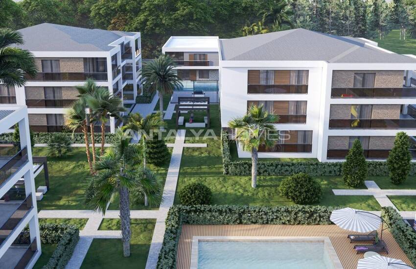 Moderna Lägenheter I Ett Lyxkomplex I Dosemealti Antalya 13