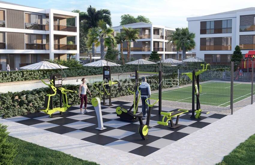 Moderna Lägenheter I Ett Lyxkomplex I Dosemealti Antalya 18