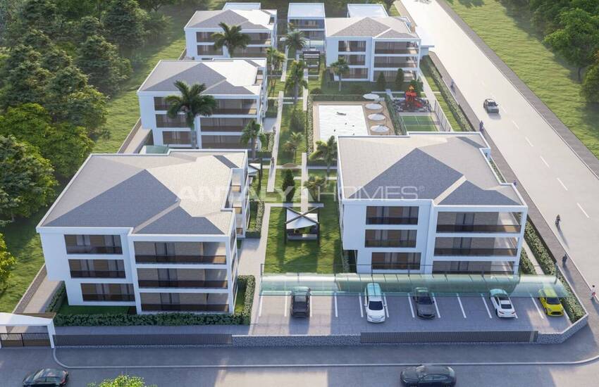 Moderna Lägenheter I Ett Lyxkomplex I Dosemealti Antalya 4
