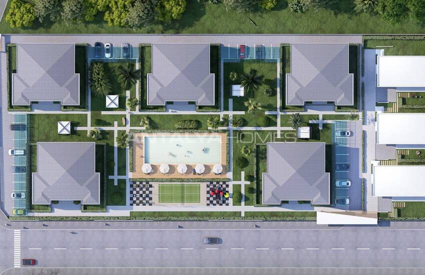 Moderna Lägenheter I Ett Lyxkomplex I Dosemealti Antalya 6