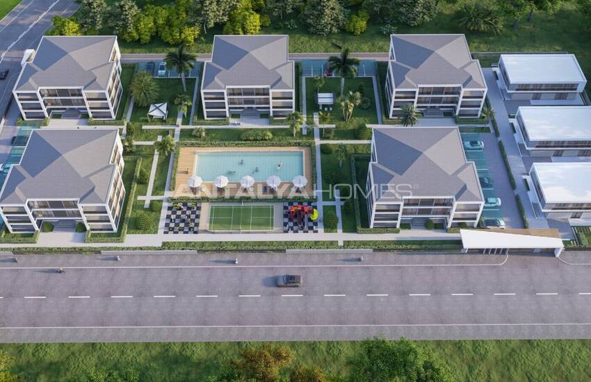 آپارتمان های مدرن در یک مجتمع لوکس در دوشمالتی آنتالیا 2