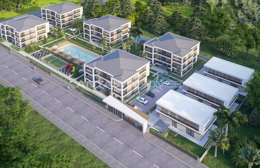 آپارتمان های مدرن در یک مجتمع لوکس در دوشمالتی آنتالیا 3