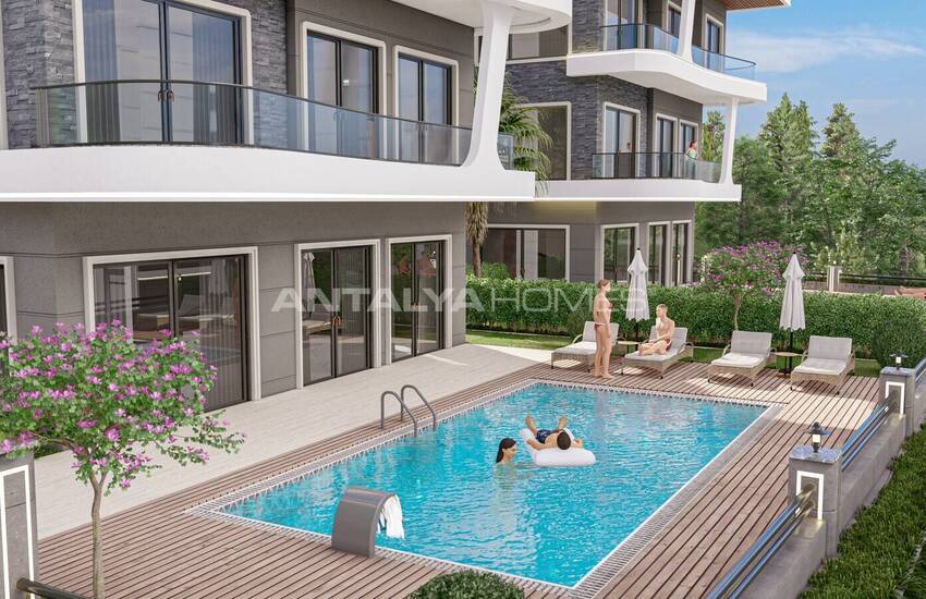 Villas Individuelles Luxueuses Vue Mer Et Ville À Alanya 8