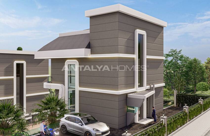 Villas Individuelles Luxueuses Vue Mer Et Ville À Alanya 10