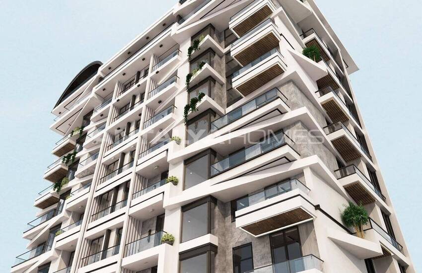 شقق مريحة بالقرب من البحر في محمودلار ألانيا 4