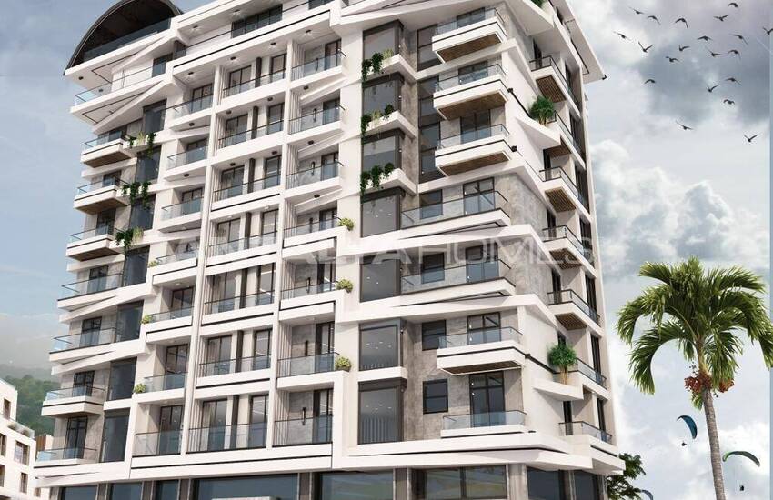 شقق مريحة بالقرب من البحر في محمودلار ألانيا 7