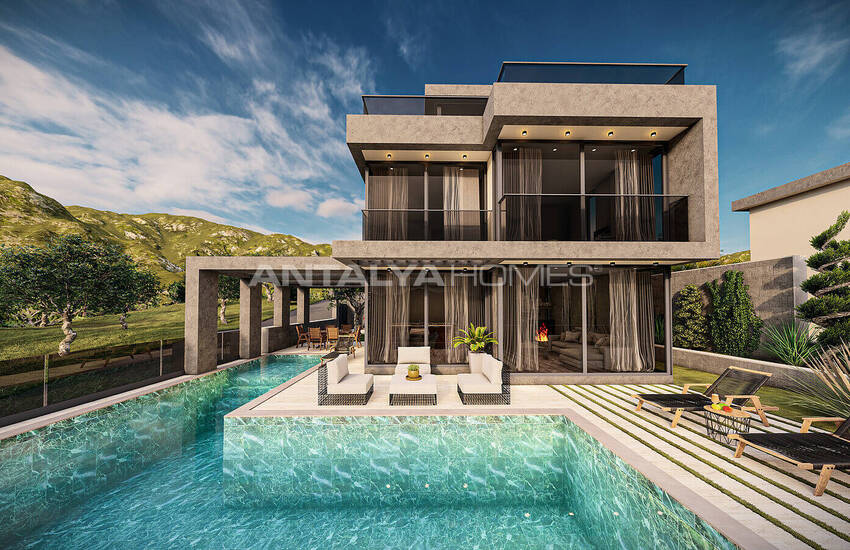 Sea View Villa with Private Garden and Pool in Kalkan Turkey 1