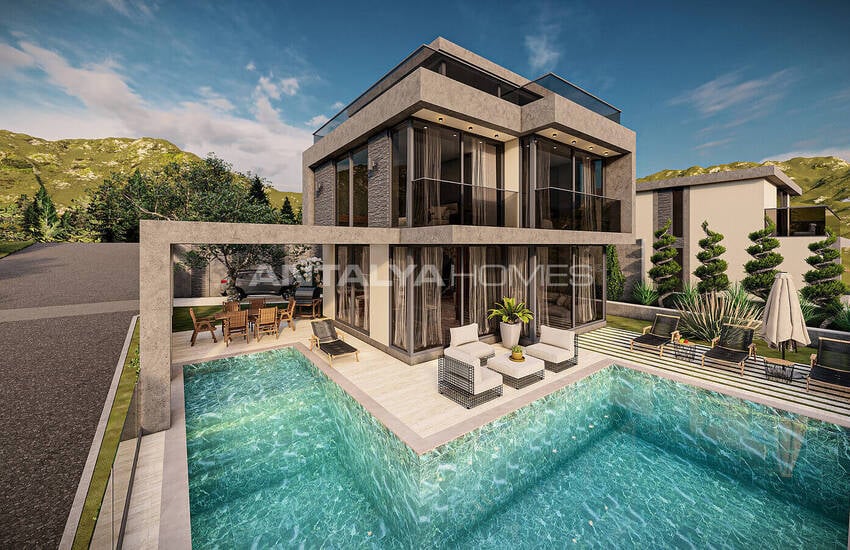 Sea View Villa with Private Garden and Pool in Kalkan Turkey 2