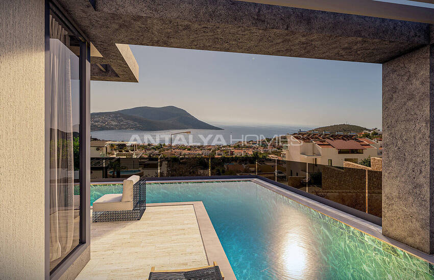 Sea View Villa with Private Garden and Pool in Kalkan Turkey 7