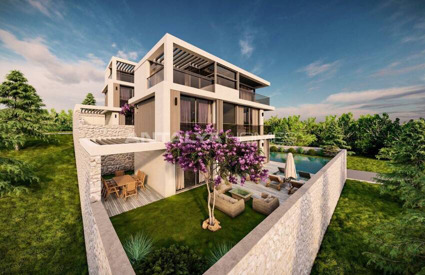 House with High Privacy and Rich Amenities in Antalya Kalkan 4