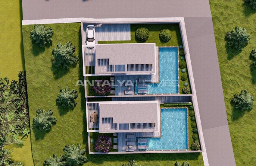 House with High Privacy and Rich Amenities in Antalya Kalkan 8