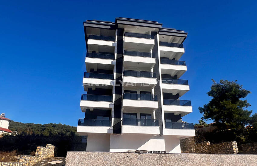 Avsallar'da Deniz ve Şehir Manzaralı Satılık Lüks Daireler 10