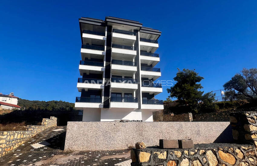 Avsallar'da Deniz ve Şehir Manzaralı Satılık Lüks Daireler 11
