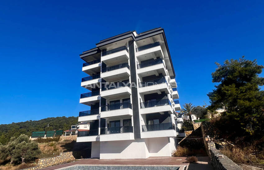 Avsallar'da Deniz ve Şehir Manzaralı Satılık Lüks Daireler 12