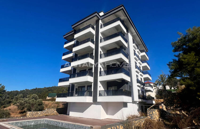 Avsallar'da Deniz ve Şehir Manzaralı Satılık Lüks Daireler 5