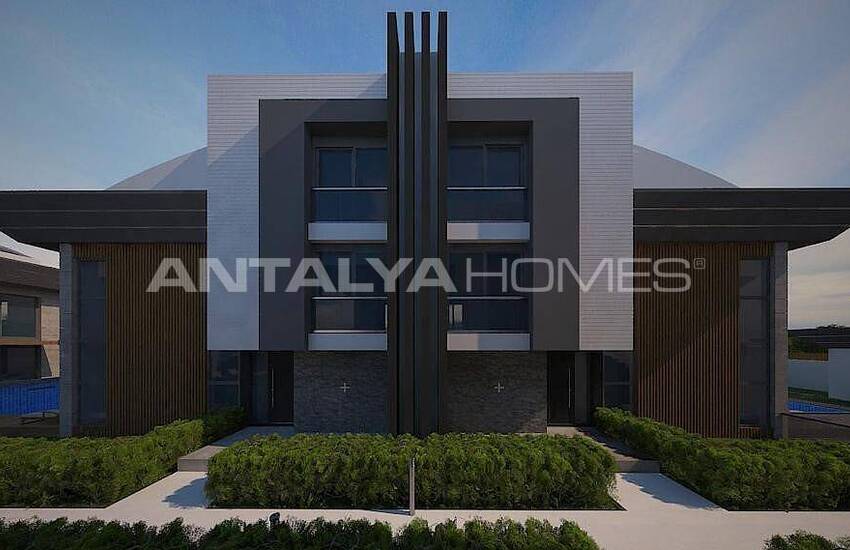 Сдвоенные Виллы с Личным Бассейном и Садом в Анталии 6