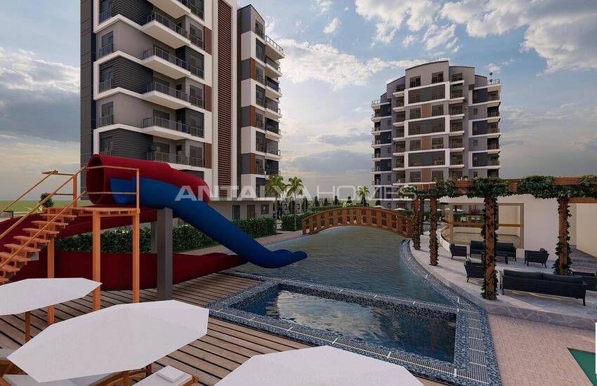 Modern Apartments in a Luxe Complex in Aksu Antalya