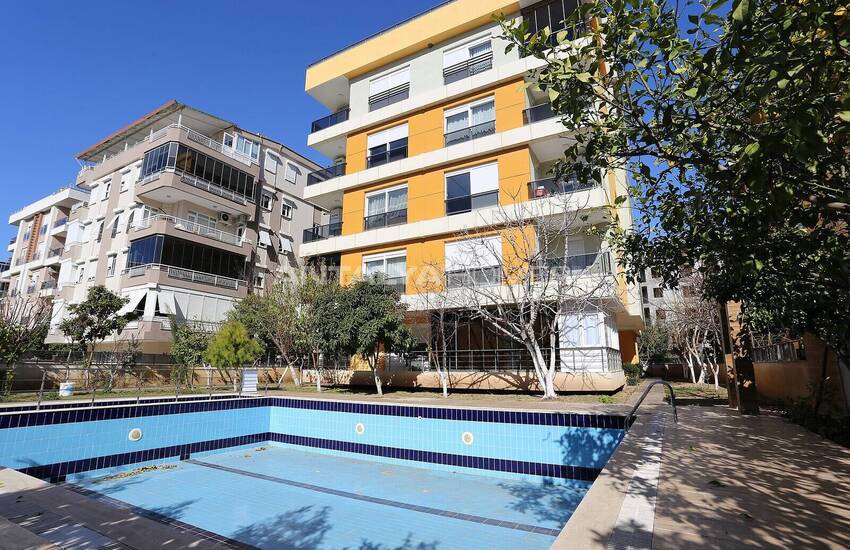 Furnished Flat in a Complex with a Pool in Konyaalti Liman 7