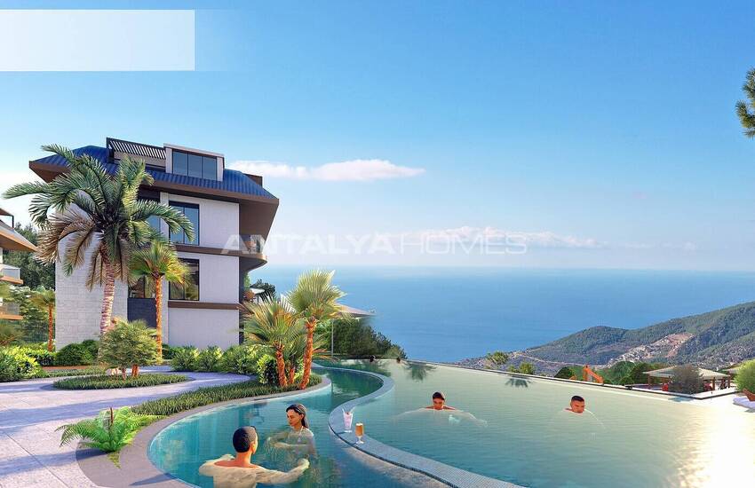 Snygga Lägenheter I Hotellkonceptkomplex I Alanya Antalya