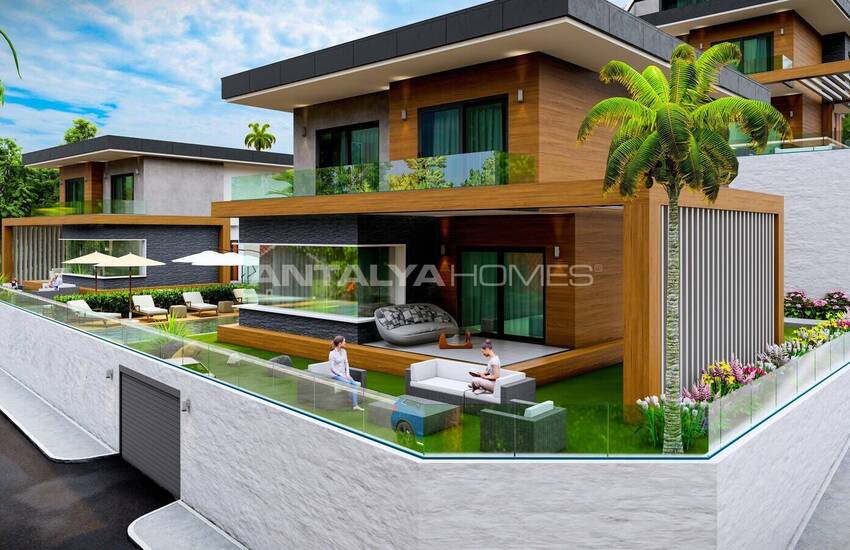 Modern-design Villas with Sea and Natura Scene in Alanya 2