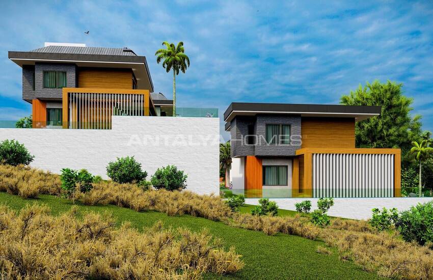 Modern-design Villas with Sea and Natura Scene in Alanya 6