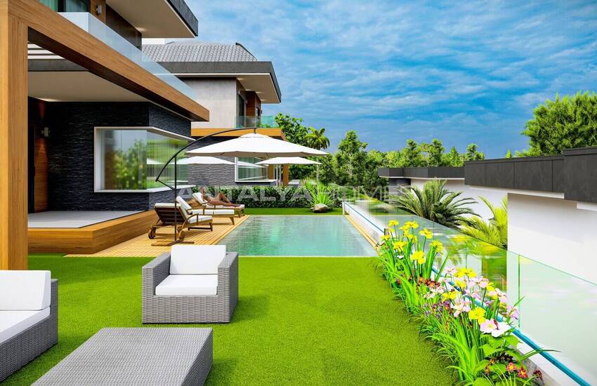 Modern-design Villas with Sea and Natura Scene in Alanya 7