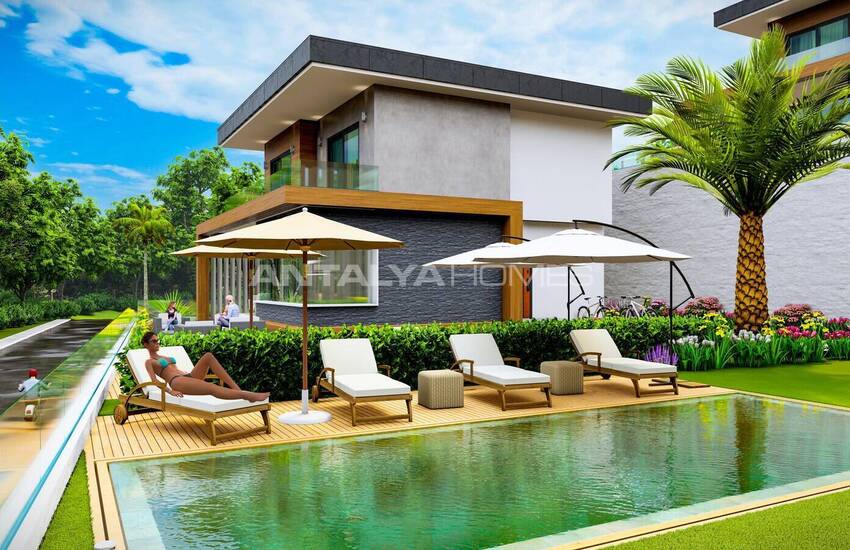 Moderne Design Villa's Met Zeezicht In Alanya Antalya