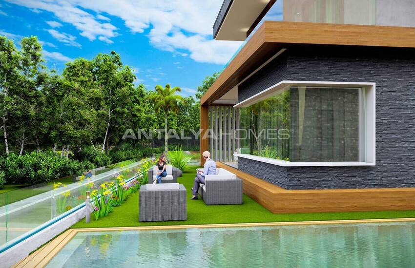 Modern-design Villas with Sea and Natura Scene in Alanya 8