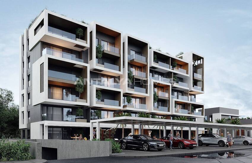 Appartements Modernes Avec Riches Commodités À Aksu Antalya