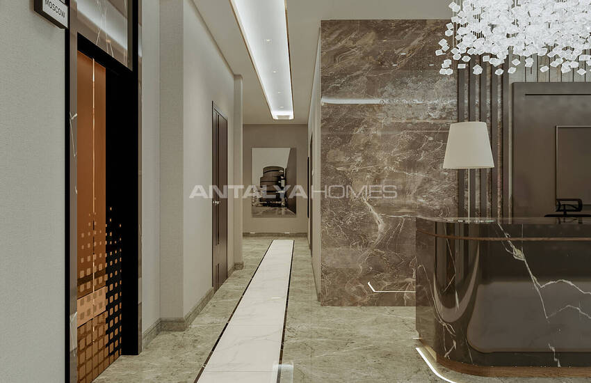 Luxury Flats in a Modern Complex Close to the Sea in Alanya 8