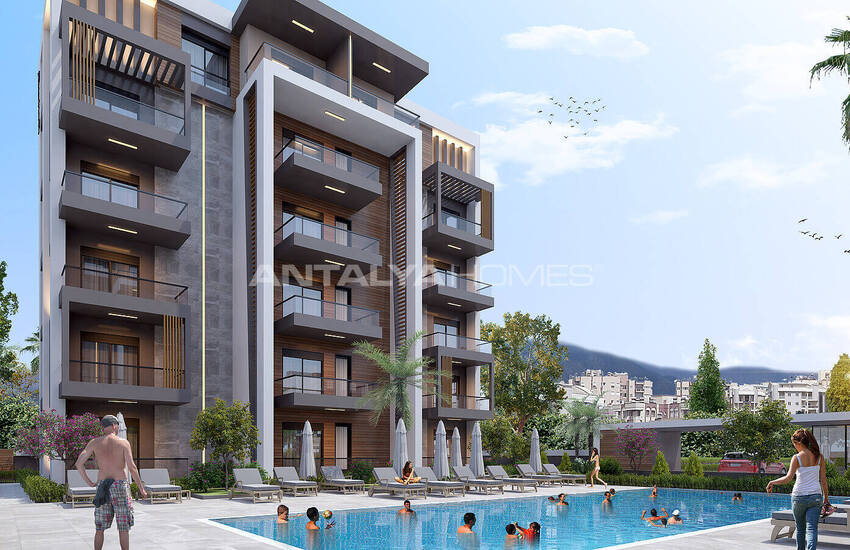 Appartements Dans Une Résidence Avec Parking Intérieur À Antalya