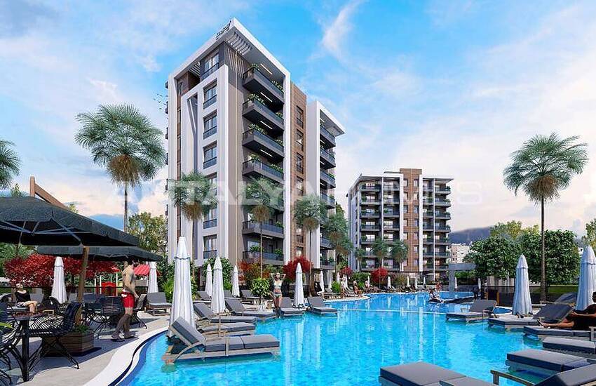 Properties in Complex with Rich Amenities in Antalya Altintas