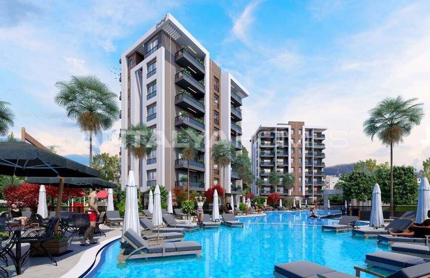Antalya Altıntaş'ta Zengin Özellikli Projede Modern Daireler