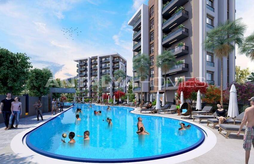 Woningen In Complex Met Rijke Voorzieningen In Antalya Altintas 1
