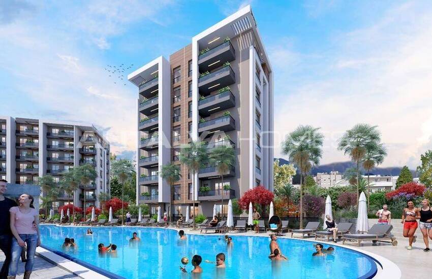Woningen In Complex Met Rijke Voorzieningen In Antalya Altintas 2