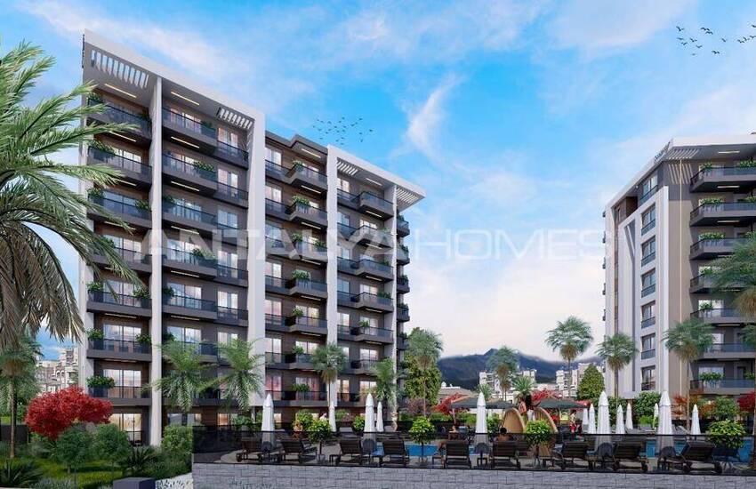 Woningen In Complex Met Rijke Voorzieningen In Antalya Altintas 7