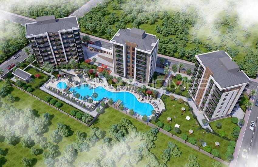 Woningen In Complex Met Rijke Voorzieningen In Antalya Altintas 10