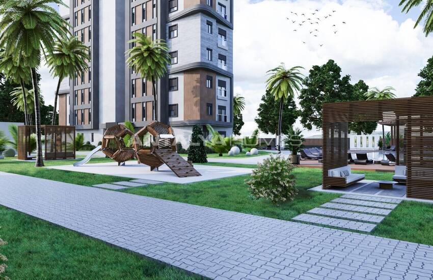 Apartments in a Complex with Security and Aquapark in Altintas 4