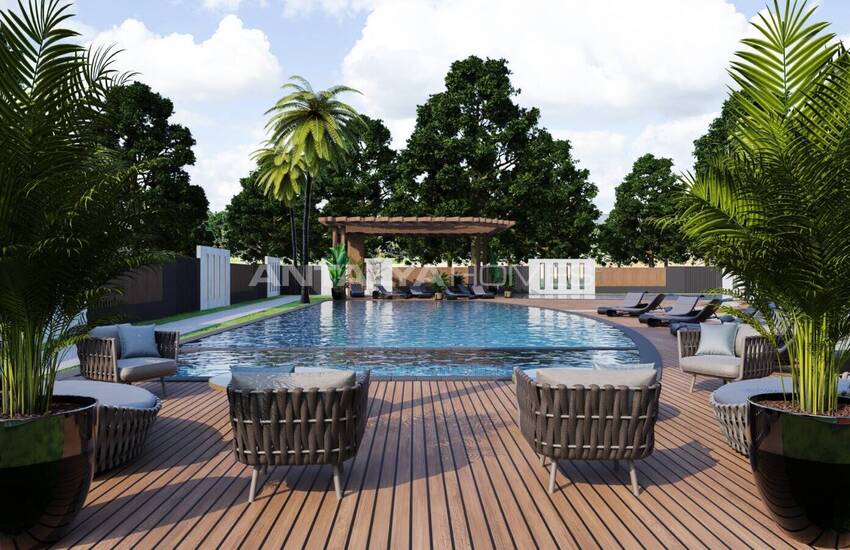 Apartments in a Complex with Security and Aquapark in Altintas 5