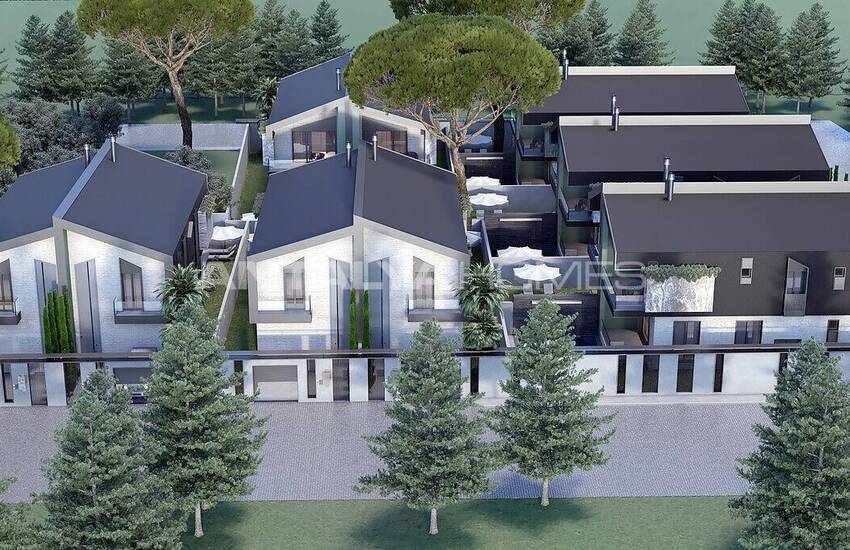 Villor Med 4 Sovrum Och Privata Pooler I Antalya Dosemealti 1