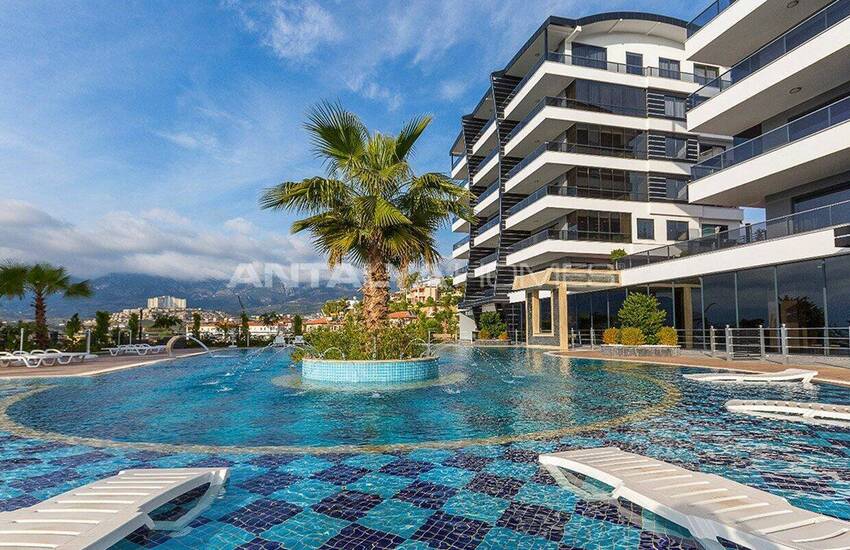 Appartement Vue Mer Dans Une Résidence Luxueuse À Alanya